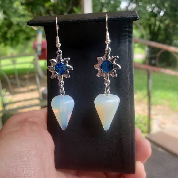 Opalite Earrings - Picture 2 of 4
